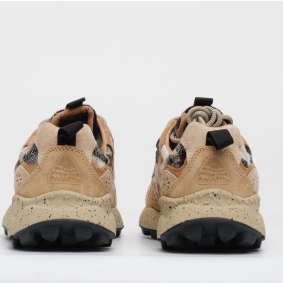 NWT Flower Mountain Yamano 3 Sneaker in Cappuccino Black - Picture 4 of 13